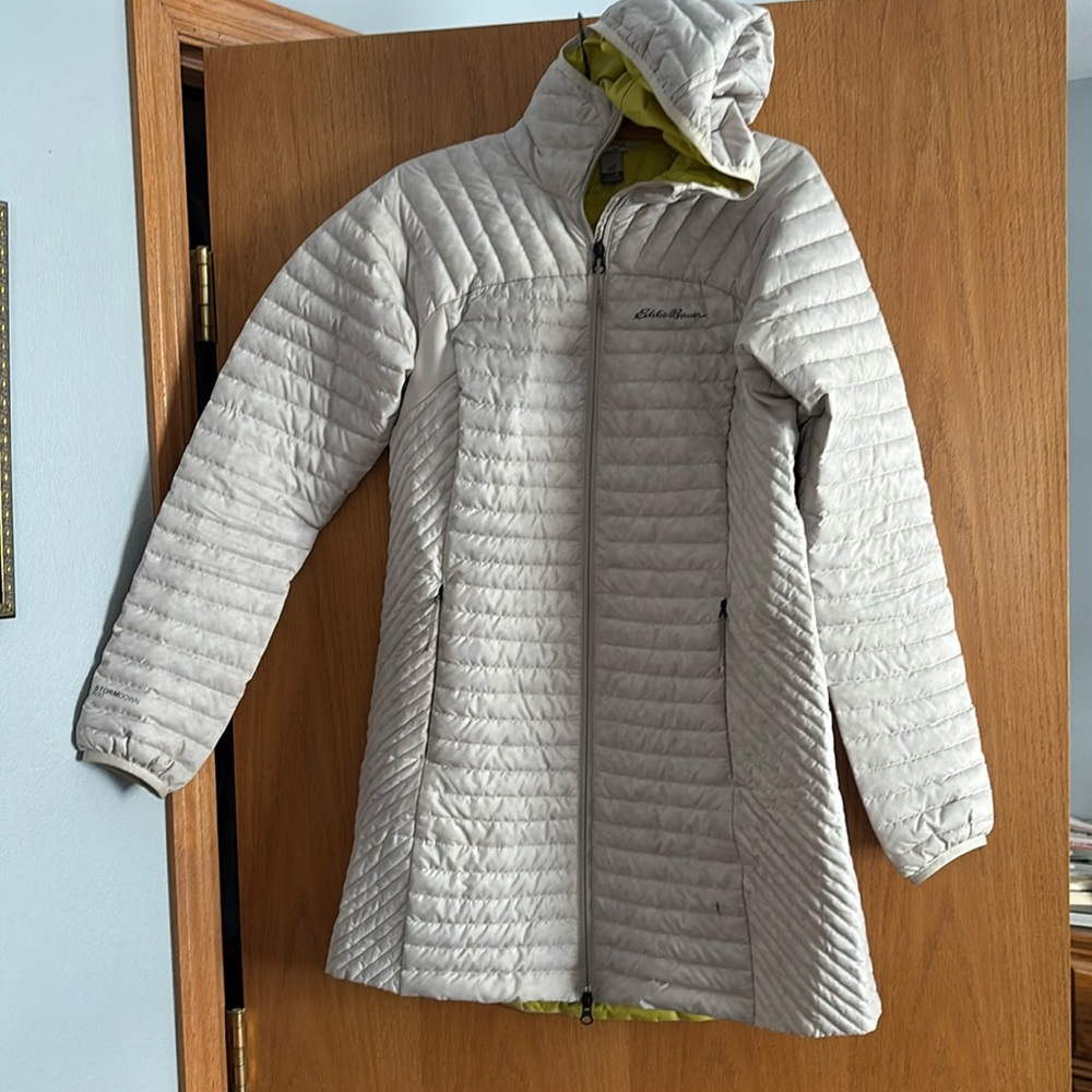 Eddie Bauer Cirruslite long winter jacket
